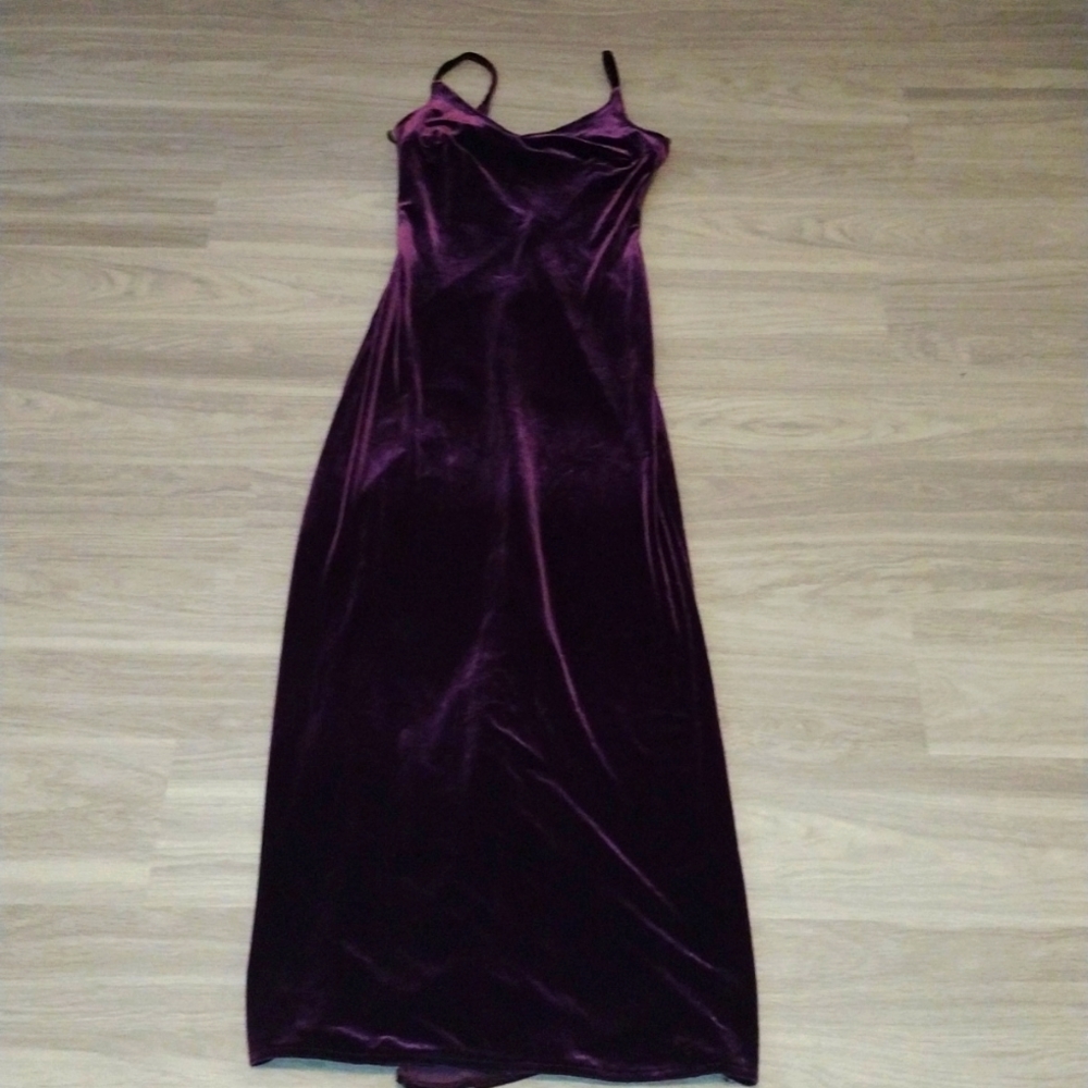 Stunning plum dress
